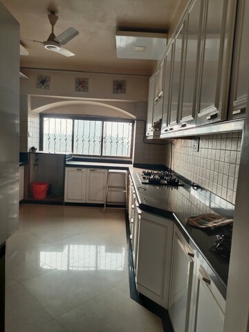 Kitchen in 4 BHK Apartment at Mahim West – for Rent