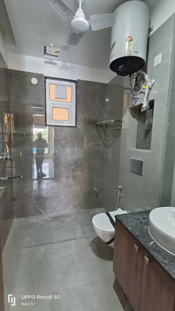 Bathroom in 4 BHK Builder Floor at Palam Vihar Residents Association, Palam Vihar – for Rent
