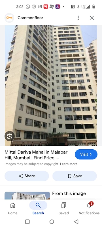 3 BHK Apartment For Resale in Dariya Mahal Malabar Hill Mumbai  8128033