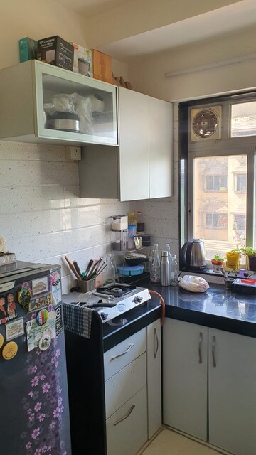 Kitchen in 1 BHK Apartment at Sethia Imperial Avenue, Malad East – for Rent