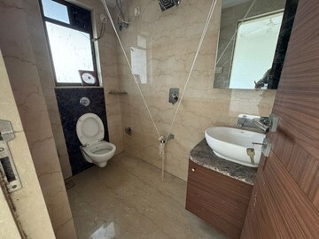 Bathroom in 3 BHK Apartment at Bandra West – for Rent