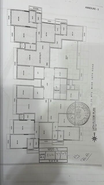 3 BHK Apartment – Map Location View at Bandra West - for Rent