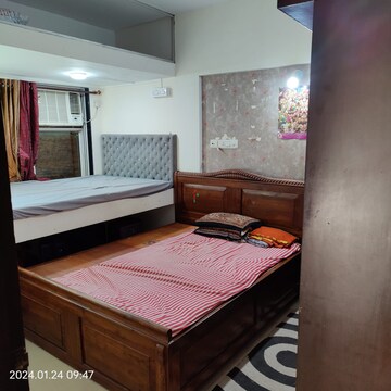 Bedroom in 1 BHK Apartment at Spring Grove Uno Society, Kandivali East – for Rent