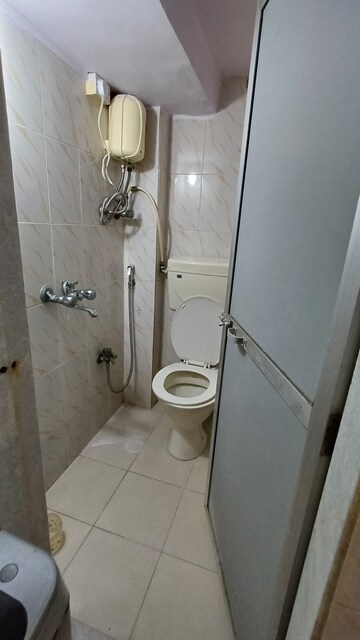 Bathroom in 2 BHK Apartment at Sweet Home CHS Andheri, Andheri East – for Rent