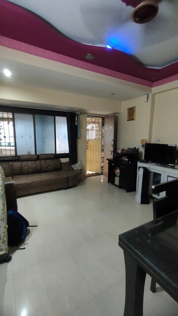 Living Room in 1 BHK Apartment at CGEWHO Kendriya Vihar , Kharghar – for Rent