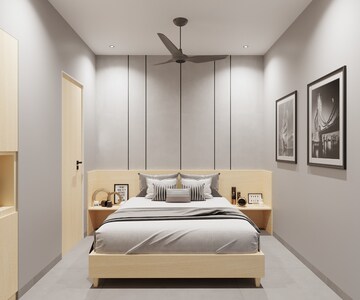 Bedroom in 2 BHK Apartment at DLH Orchid, Andheri West – for Rent