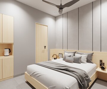 Bedroom in 2 BHK Apartment at DLH Orchid, Andheri West – for Rent