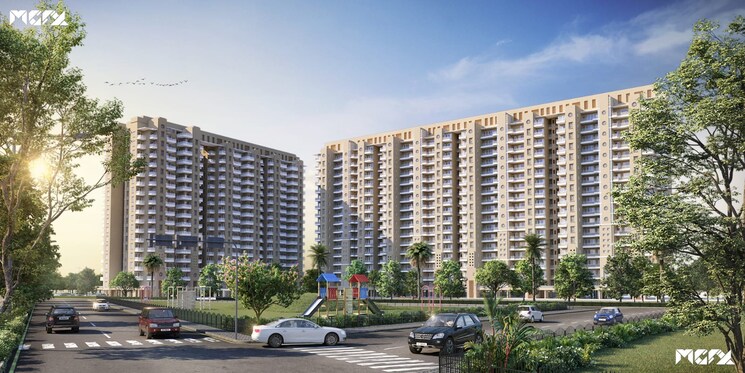 Exterior View, malwa-escon-primera 3 Bedroom 2050 Sq.Ft. Apartment In International Airport Road Zirakpur 8128406