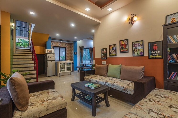 Living Room, new-front-48-central-park 1 Bedroom 429 Sq.Ft. Apartment In Hadapsar Pune 8128443