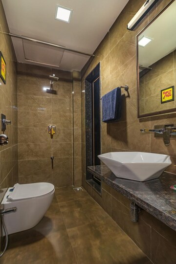 Bathroom in 1 BHK Apartment at New Front 48 Central Park, Hadapsar – for Sale
