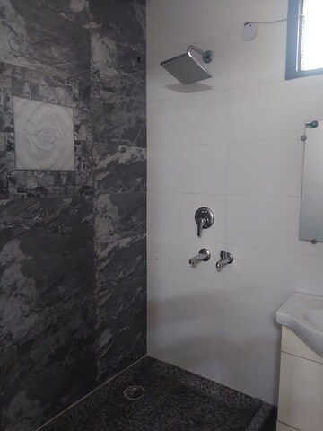 Bathroom in 3 BHK Builder Floor at Paschim Vihar – for Rent