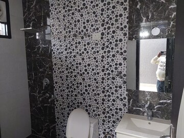 Bathroom in 3 BHK Builder Floor at Paschim Vihar – for Rent