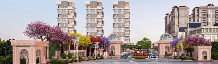 Exterior View, gomti nagar 5 Bedroom 9006 Sq.Ft. Villa In Gomti Nagar Lucknow 8128502