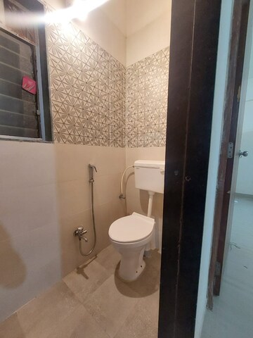 Bathroom in 1 BHK Apartment at Mahape – for Rent