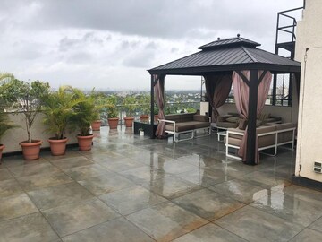 Terrace in 6 BHK Apartment at Market Yard – for Sale
