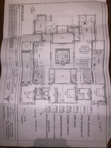 Floor Plan in 6 BHK Apartment at Market Yard – for Sale
