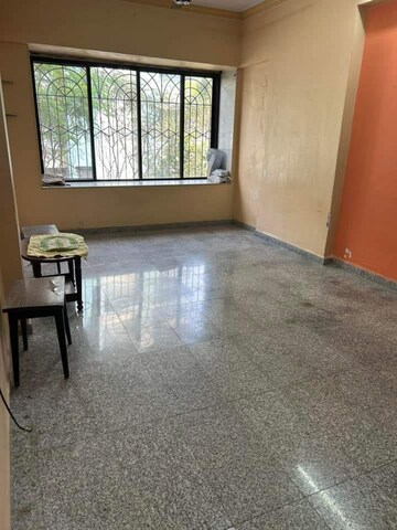 Living Room in 1 BHK Apartment at River Park Complex, Dahisar East – for Rent