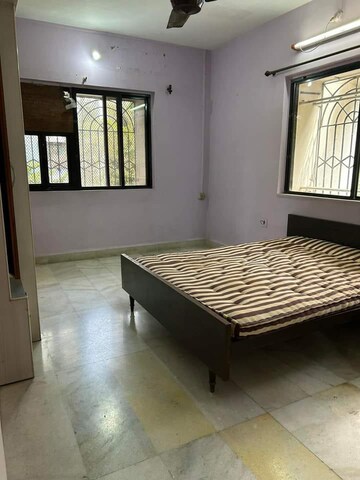 Master Bedroom in 1 BHK Apartment at River Park Complex, Dahisar East – for Rent
