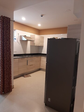 Kitchen in 2.5 BHK Apartment at Golf Edge, Gachibowli – for Rent