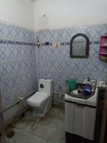 Bathroom in 3 BHK Apartment at Nitin Apartment, Shalimar Garden – for Sale