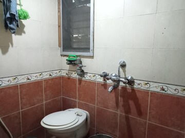 Bathroom in 1 BHK Apartment at Lodha Paradise, Majiwada – for Sale