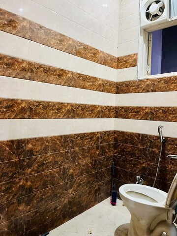 Bathroom in 2 BHK Builder Floor at Chattarpur – for Rent