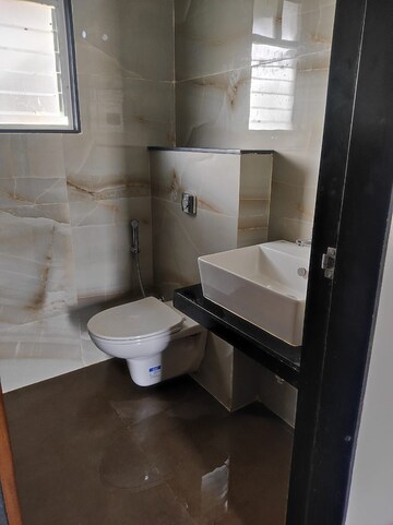 Bathroom in 2 BHK Apartment at Krishna Amarillo, Hinjewadi – for Rent