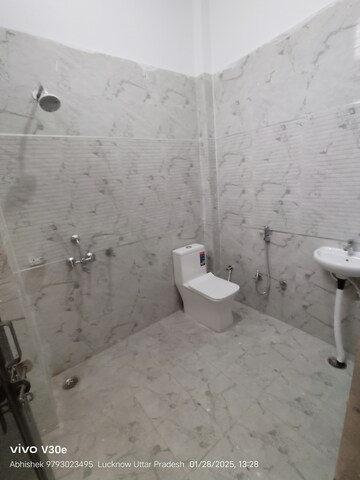 Bathroom in 2 BHK Independent House at Jankipuram Extension – for Sale