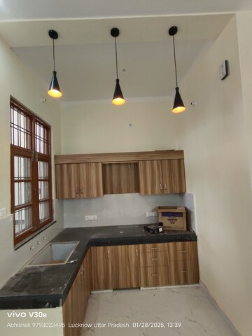 Kitchen in 2 BHK Independent House at Jankipuram Extension – for Sale