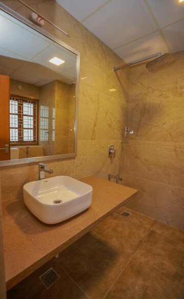 Bathroom in 4 BHK Apartment at Prestige Kingfisher Towers, Ashok Nagar – for Sale