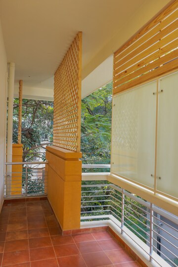 Balcony in 4 BHK Apartment at Prestige Kingfisher Towers, Ashok Nagar – for Sale