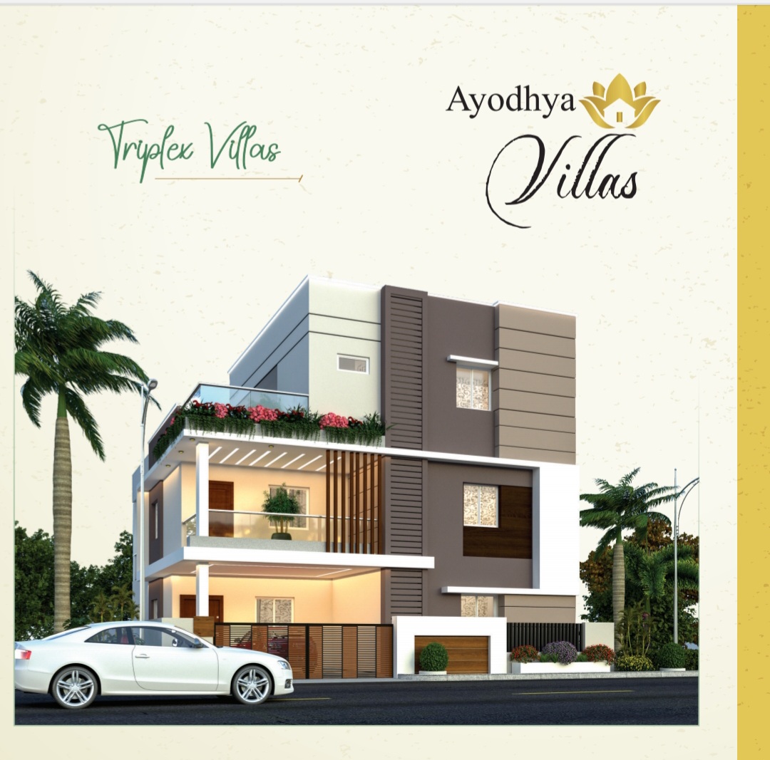 3 BHK + Pooja Room Villa For Sale in Ayodhya Villas 