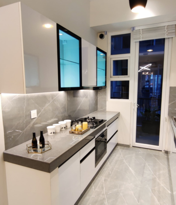 Kitchen in 2.5 BHK Apartment at M3M Antalya Hills, Sector 79 – for Sale