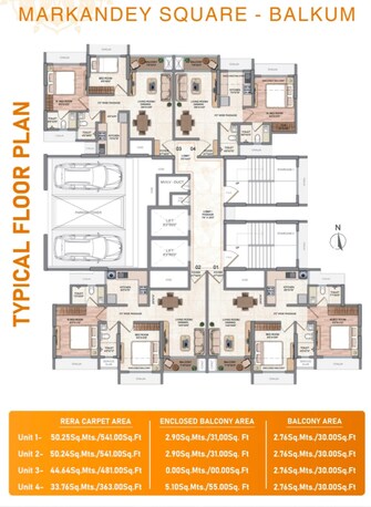 1.5 BHK Apartment For Resale in Aarti Markandey Square Balkum Pada Thane  8128855