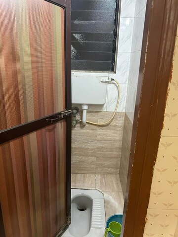 Attached Bathroom in 1 BHK Apartment at River Park Complex, Dahisar East – for Rent