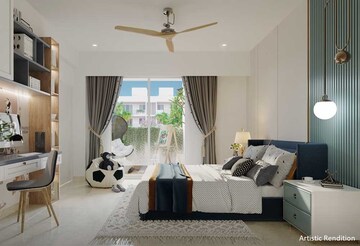Bedroom in 3 BHK Apartment at DLF Gardencity Enclave, Sector 93 – for Sale