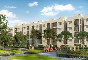 3 BHK Apartment – Exterior View View at DLF Gardencity Enclave, Sector 93 - for Sale
