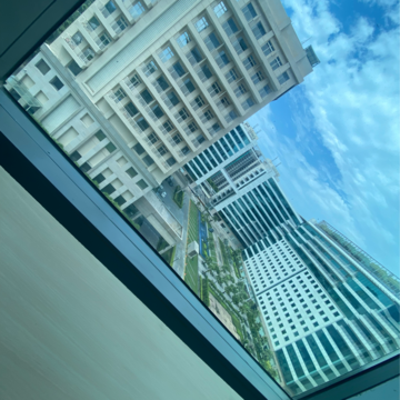 Balcony in  Office Space at Assotech Business Cresterra, Sector 135 – for Sale