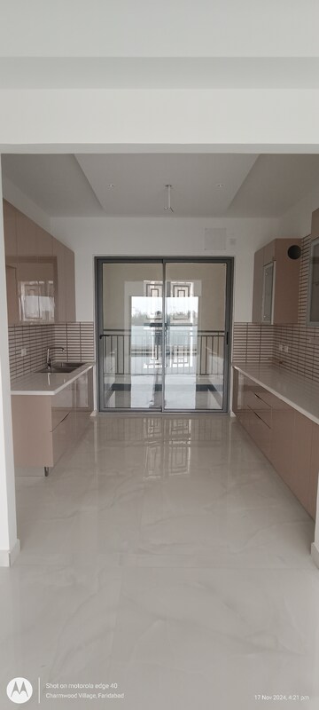 Staircase in 3.5 BHK Apartment at Ahinsha Naturez Park, Sector 41 – for Sale