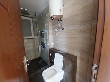 Bathroom in 3 BHK Builder Floor at Nehru Enclave – for Rent