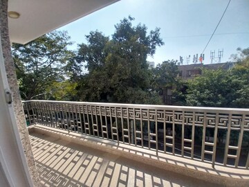 Balcony in 3 BHK Builder Floor at Nehru Enclave – for Rent