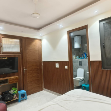 Bedroom in 1 BHK Builder Floor at Lajpat Nagar ii – for Rent