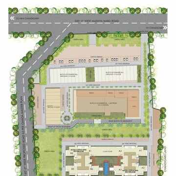 Master Plan in 5 BHK Apartment at Mullanpur – for Sale