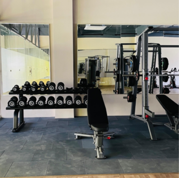 Gym in 3.5 BHK Apartment at Allwin El Spazia, Nagla Road – for Sale