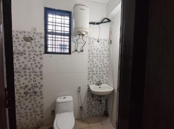Bathroom in 3 BHK Builder Floor at AEZ Aloha, Sector 57 – for Rent