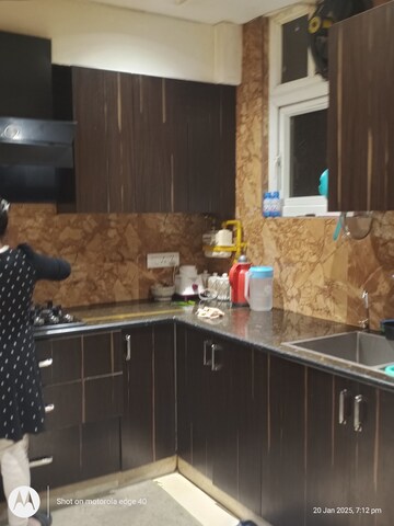 Attached Bathroom in 3 BHK Builder Floor at Malviya Nagar – for Sale