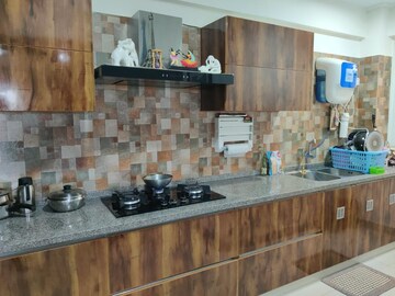Kitchen in 3 BHK Apartment at Hoysala Habitat, Yelahanka – for Rent