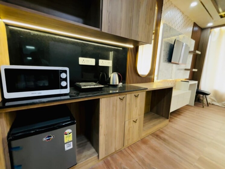 Kitchen, gaur-city-1st-avenue 1 Bedroom 550 Sq.Ft. Apartment In Sector 4 Greater Noida Greater Noida 8129295