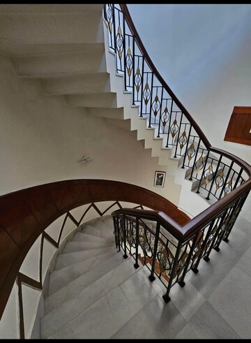 Staircase in 4 BHK Penthouse at Saket – for Rent