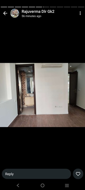 Room in 3 BHK Builder Floor at Greater Kailash ii – for Rent